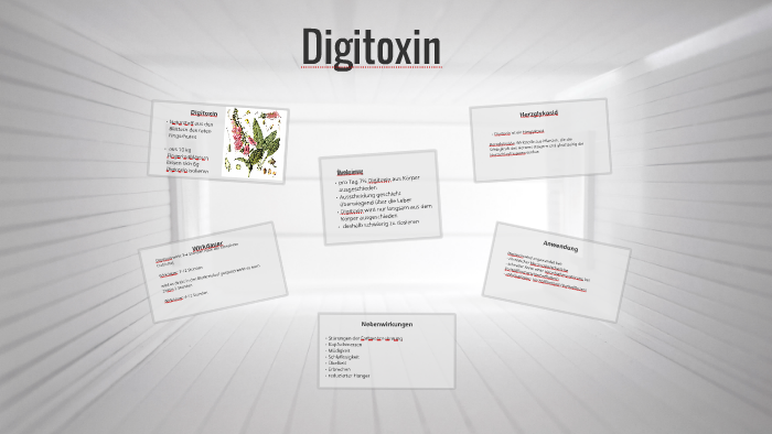 Digitoxin Powerpoint Slides Digitoxin by Johanna Frenz on Prezi