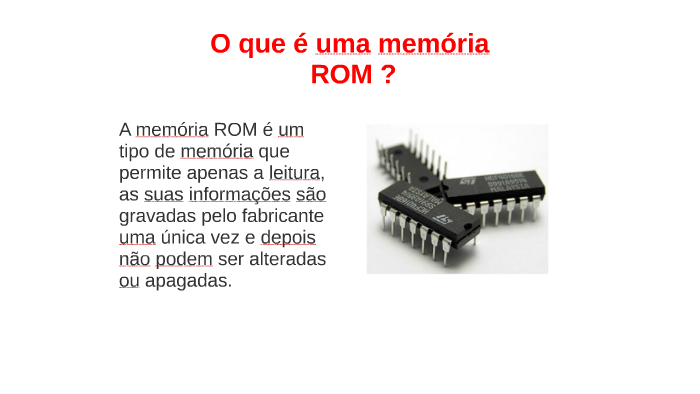 O que é memória ROM? – Tecnoblog
