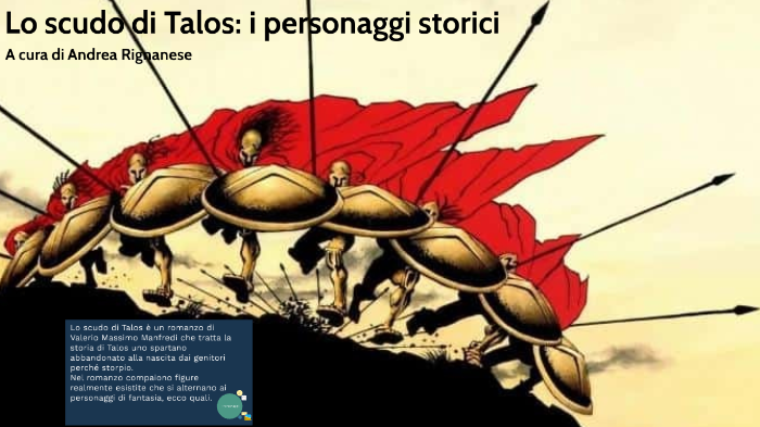 Scheda libro - Lo scudo di Talos - Lo scudo di Talos – Scheda Libro Lo  scudo di Talos è un romanzo - Studocu