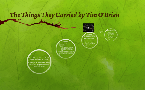 irony in the things they carried by tim o brien