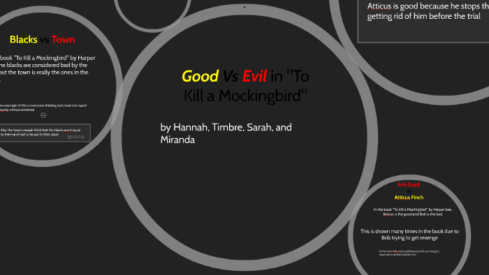 to kill a mockingbird essay good vs evil