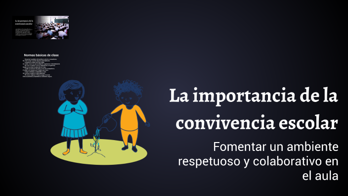 La importancia de la convivencia escolar by Sebastian Andrade Arteaga ...