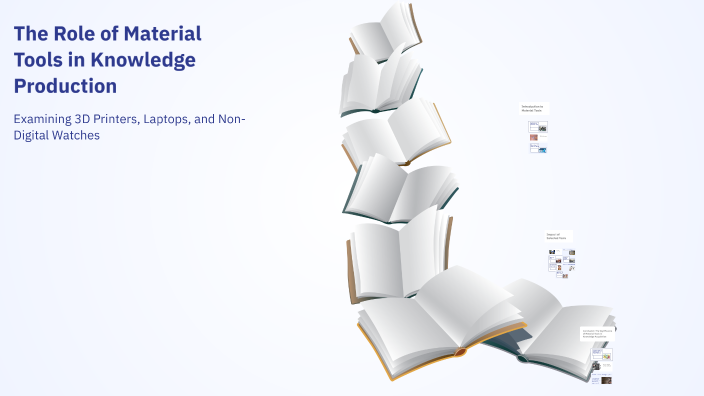 The Role of Material Tools in Knowledge Production by Gavin Merrell on ...
