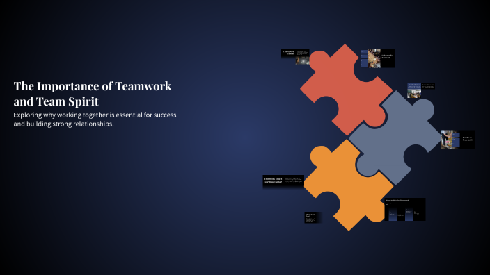 The Importance of Teamwork and Team Spirit by GIORGIA CARDIA on Prezi