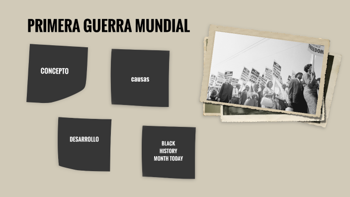 primera guerra mundial by on Prezi