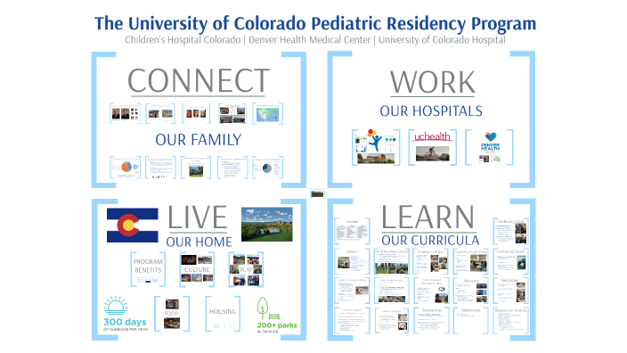 The University of Colorado Pediatric Residency 2021-2022 by Peds Chiefs on  Prezi
