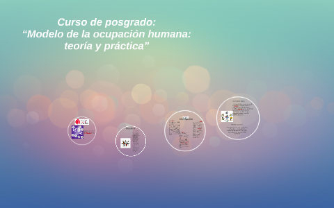 Curso de posgrado: “Modelo de la ocupación humana: teoría y by