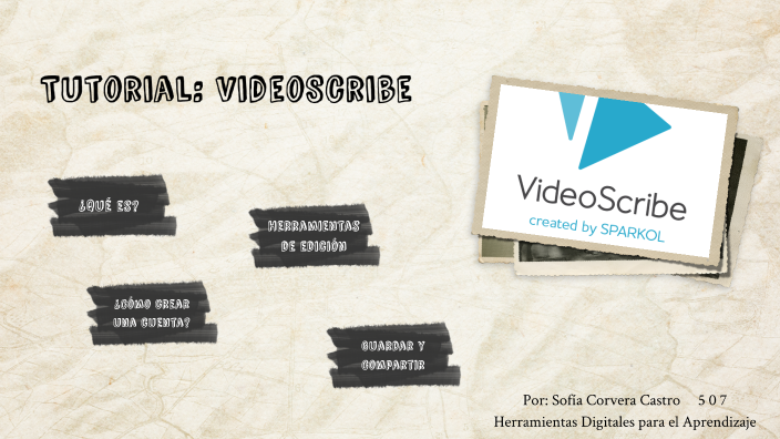 Tutorial VideoScribe by Sofía Corvera Castro on Prezi