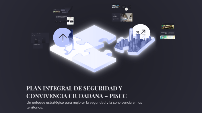 PLAN INTEGRAL DE SEGURIDAD Y CONVIVENCIA CIUDADANA – PISCC by ANDRES ...