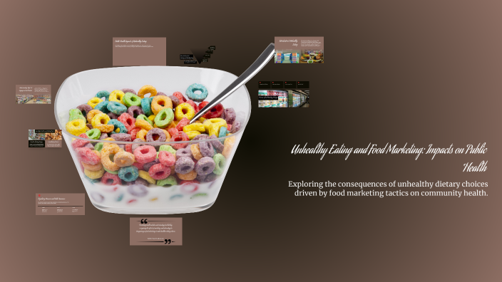 Unhealthy Eating and Food Marketing: Impacts on Public Health by Sylv S ...