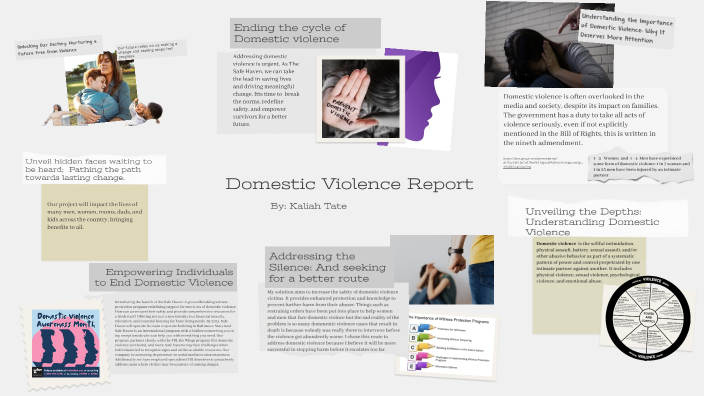Domestic Violence Report by Kaliah Tate on Prezi