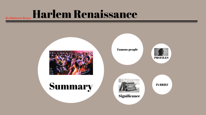 Harlem Renaissance by Marie Rivera on Prezi