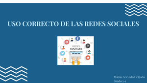 Uso correcto de las redes sociales by Matias Acevedo Delgado on Prezi ...