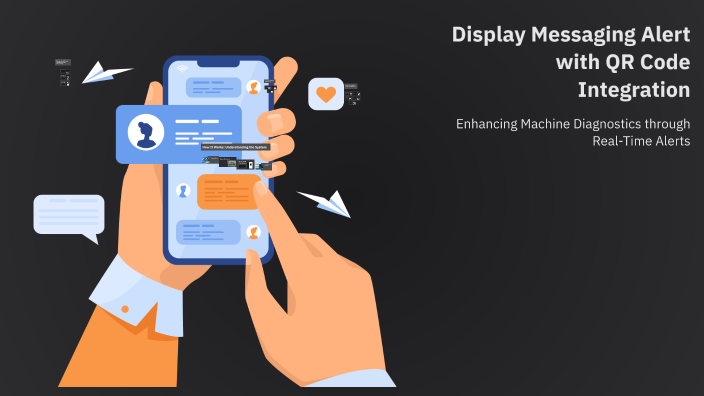 Display Messaging Alert with QR Code Integration by sumit Jadhav on Prezi