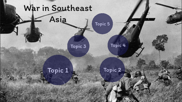 War In southeast Asia by Juan Mendoza