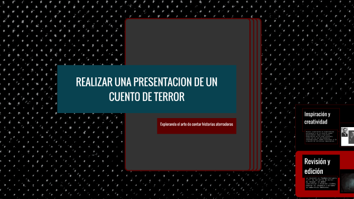 REALIZAR UNA PRESENTACION DE UN CUENTO DE TERROR by VICTOR RAFAEL GOMEZ