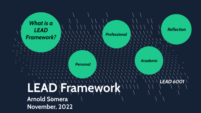 LEAD Framework by Arnold Somera