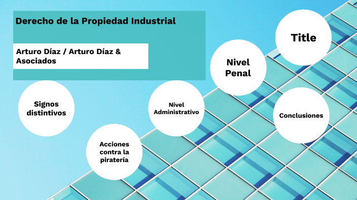 Derecho de la Propiedad Industrial by SERGIO SALGADO on Prezi