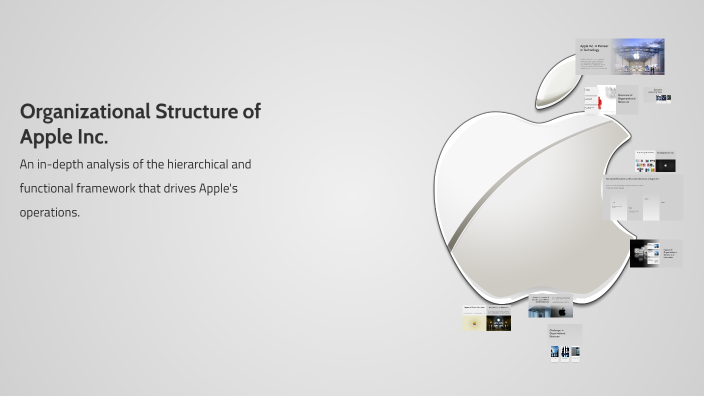 Organizational Structure of Apple Inc. by milan ckautovic on Prezi