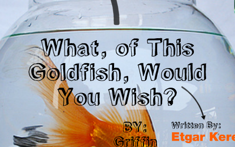 thesis for what of this goldfish would you wish