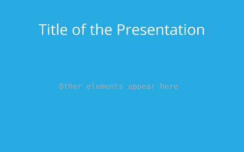 Flowchart Style Template by Jim Harvey on Prezi