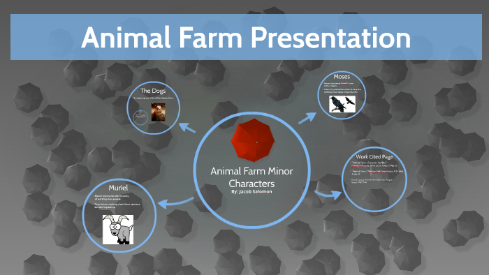Animal Farm Minor Characters by Jacob Salomon