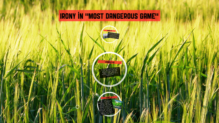 Irony In Most Dangerous Game By Tricia Peterson