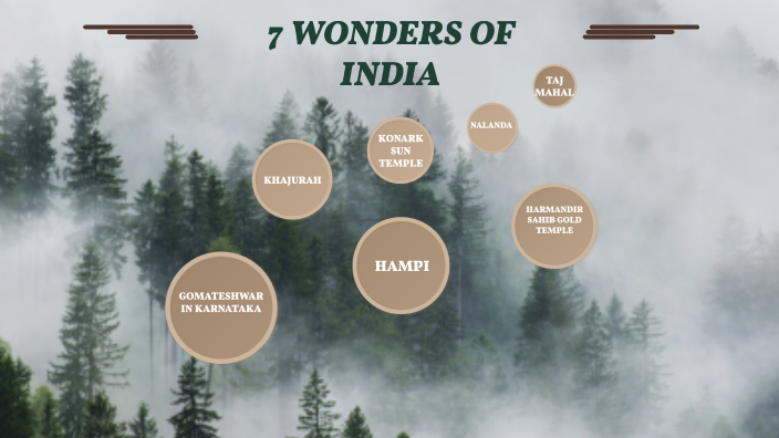 about 7 wonders of india