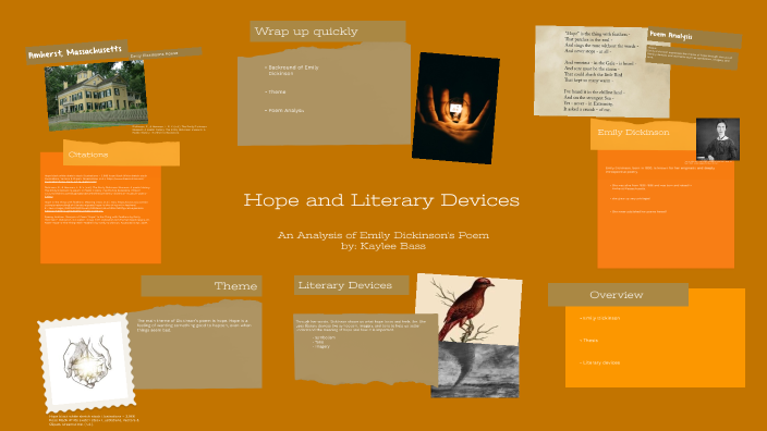 Hope and Literary Devices by kaylee bass on Prezi