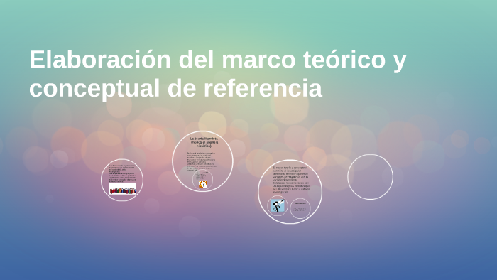 Elaboracion del marco teorico y conceptual de referencia by jenifer ...