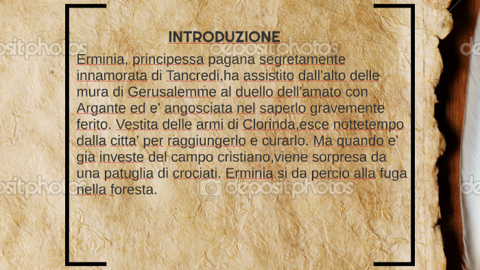 La Parentesi Idillica Di Erminia Parafrasi