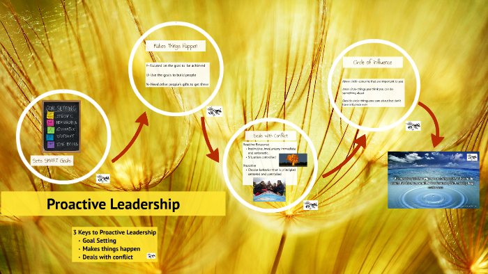 Proactive Leader Vision Proactive Leadership by Emily Makower on Prezi