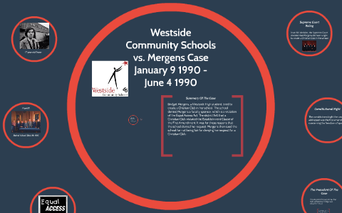 Westside Community Schools vs. Mergens Case by Jesse James Rangel 