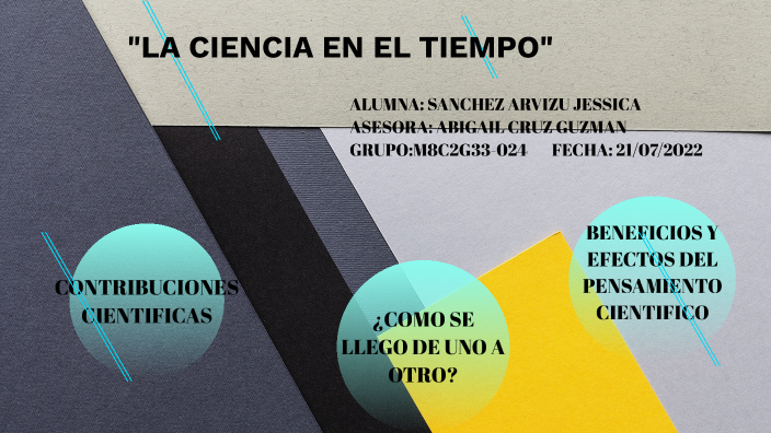 La ciencia en el tiempo by jessica sanchez arvizu on Prezi