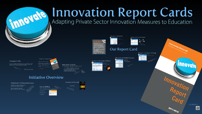 District 287 Innovation Report Card by Mike Smart