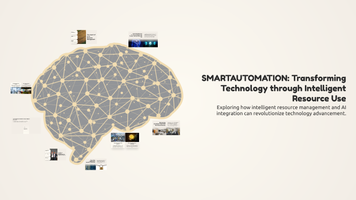 SMARTAUTOMATION: Transforming Technology through Intelligent Resource ...