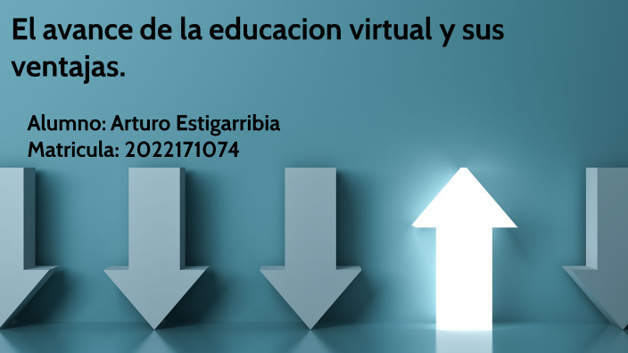 El avance de la educación virtual y sus ventajas by Arturo Sosa on Prezi