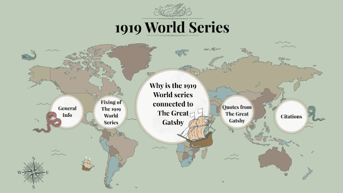 1919 World Series: The Great Gatsby by Abdulhamid Al-Sahhaf on