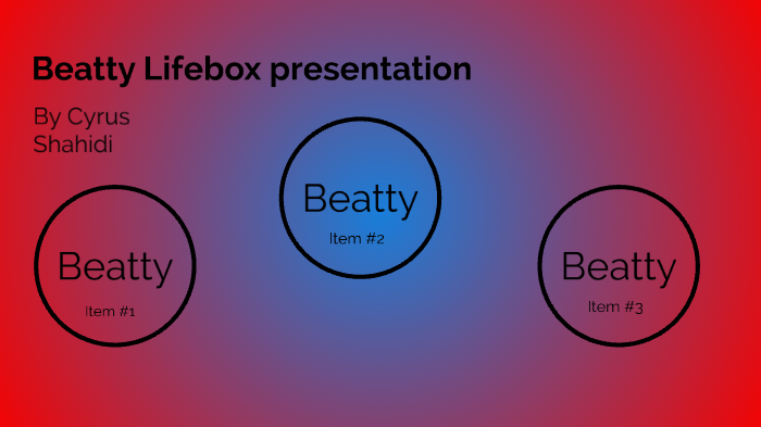Lifebox project. by Cyrus Shahidi on Prezi