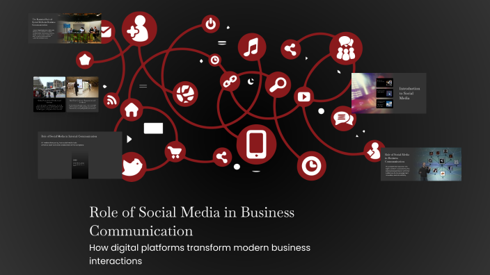 Role of Social Media in Business Communication by Meenasubina Sahaya on ...