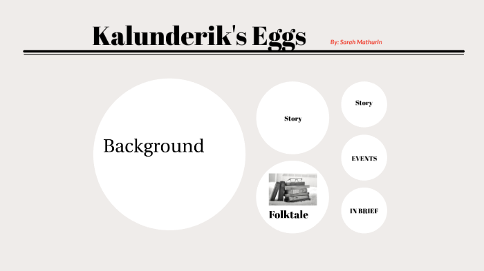 Kalunderik's Eggs by Sarah Mathurin on Prezi