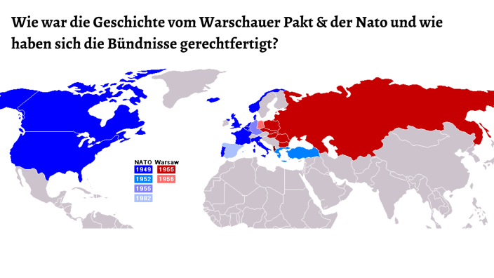 Nato und Warschauer Pakt by Josy Kasper