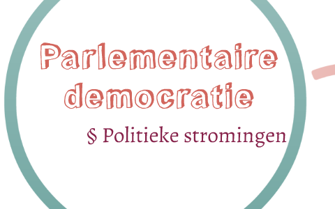 Parlementaire democratie politieke stromingen by