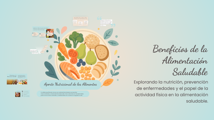 Beneficios de la Alimentación Saludable by Cindy Neilson on Prezi