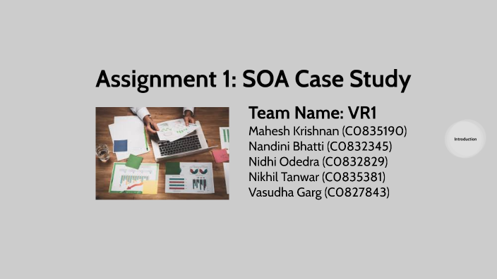 soa case study challenge