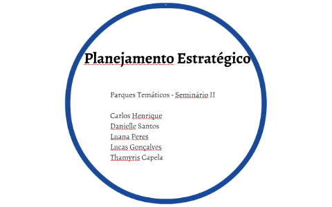 Planejamento Estratégico by Danielle Santos on Prezi