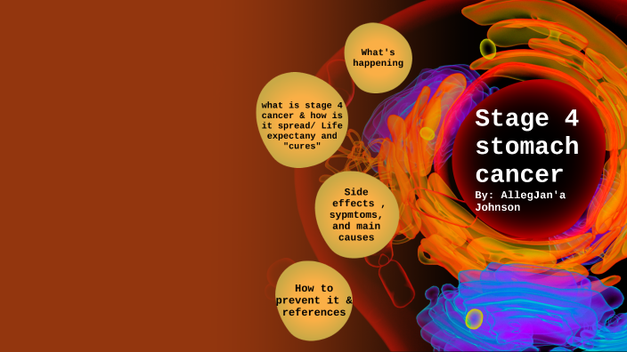 4th stage of stomach cancer