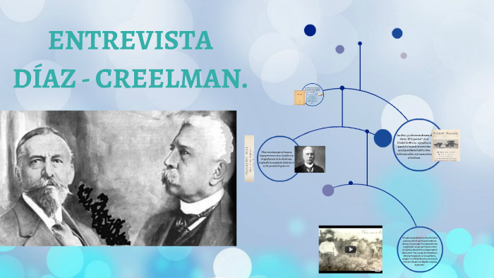 ENTREVISTA DE DÍAZ A CREELMAN. by Christian Sánchez Díaz on Prezi