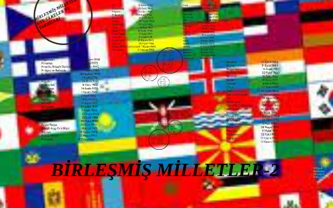 BİRLEŞMİŞ MİLLETLERE ÜYE ÜLKELER VE TARİHLERİ by nil çakmakoğlu on Prezi