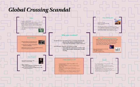 Global Crossing Scandal By Hunter Browne